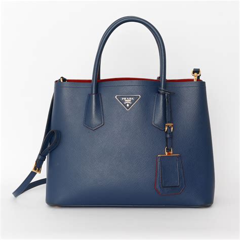 bolsa prada azul|bolsas de prada para mujer.